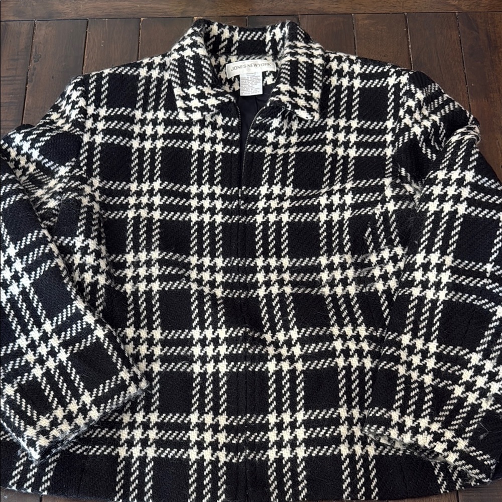 Jones New York Black and White Women's Jacket